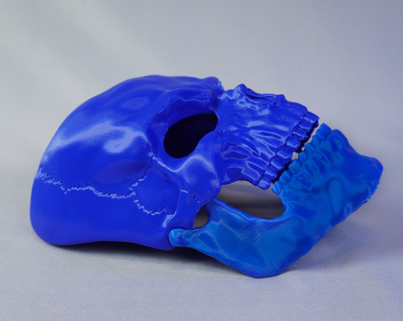 Skull Mask Moving Jaw Raw Kit 3D Print