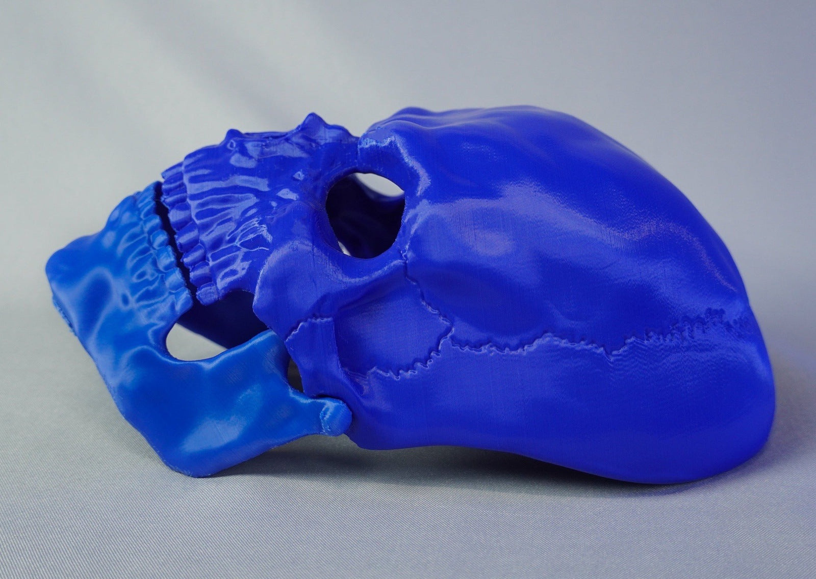 Skull Mask Moving Jaw Raw Kit 3D Print