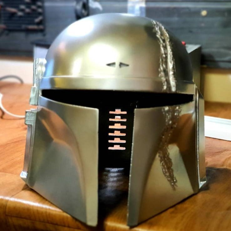 Jango Fett Custom Helmet with Scar