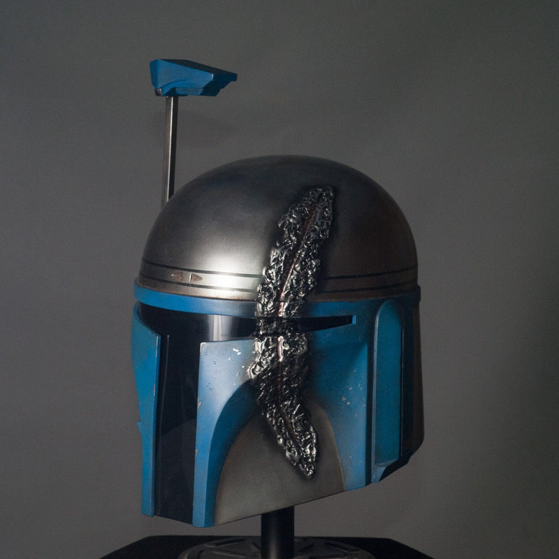 Jango Fett Custom Helmet with Scar