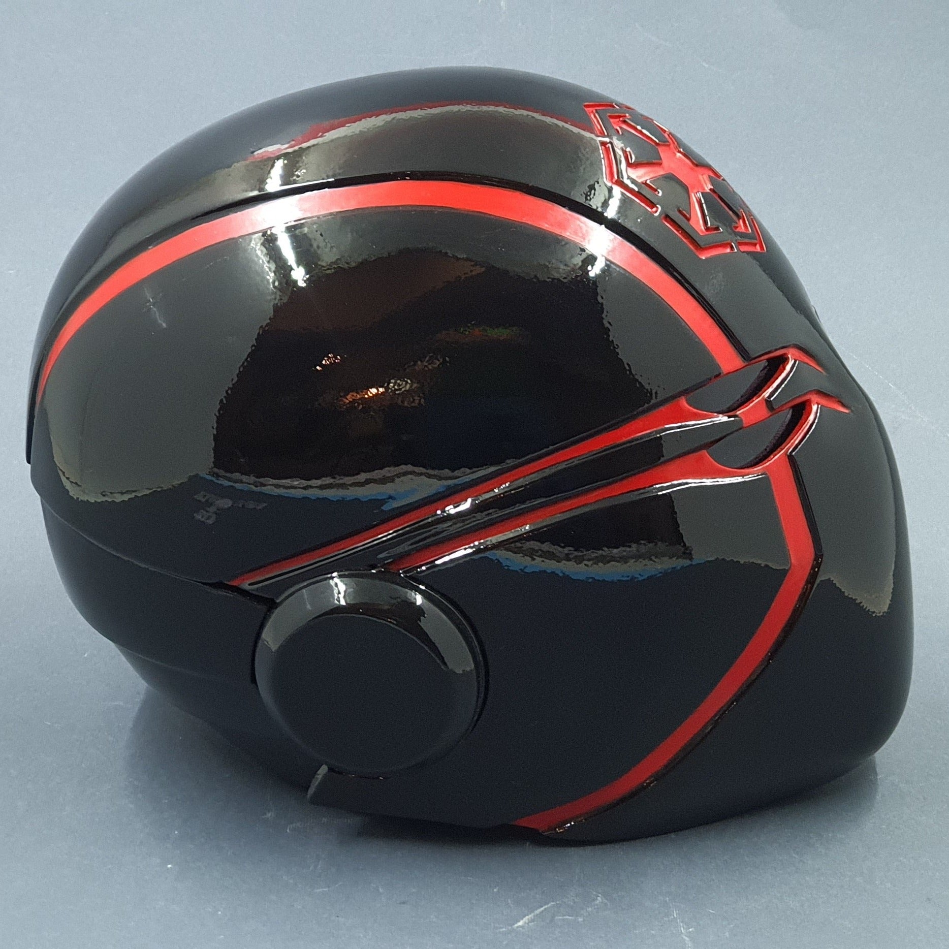 Jedi Helmet Black&Red Temple Guard