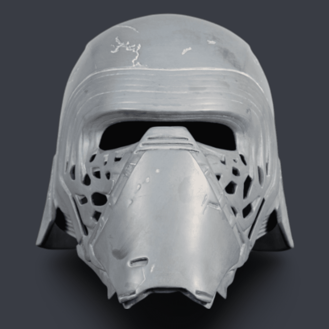 Kylo Ren Helmet Raw Kit 3D Print