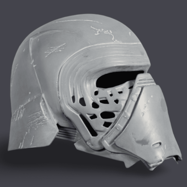 Kylo Ren Helmet Raw Kit 3D Print