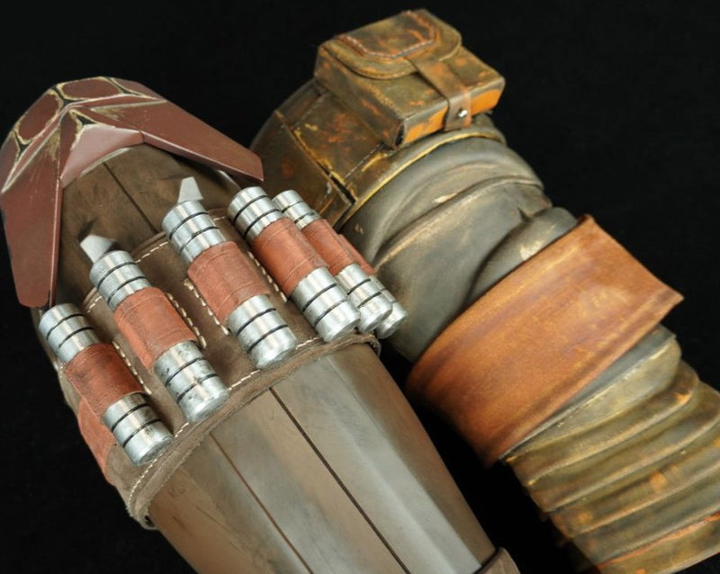 Mandalorian Leather Leg Graves