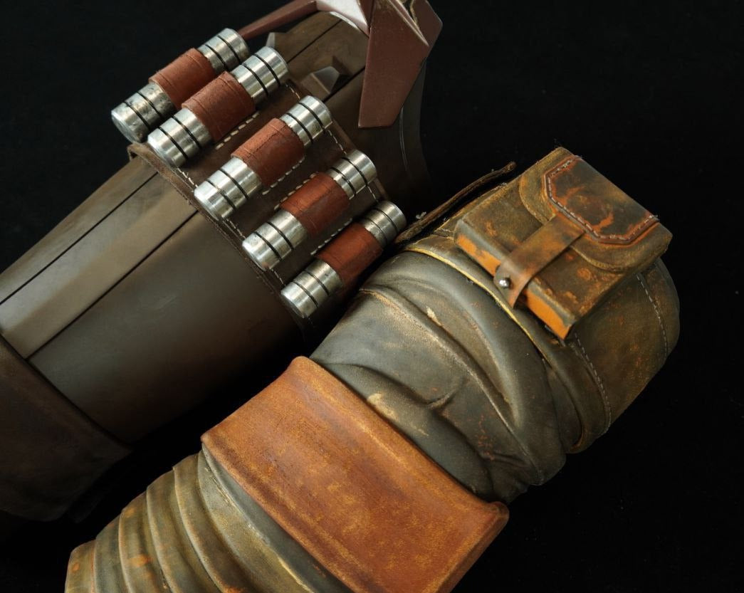 Mandalorian Leather Leg Graves