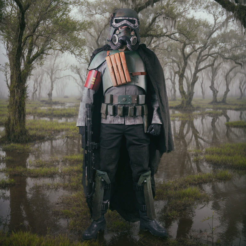 Mudtrooper Cosplay Costume Green