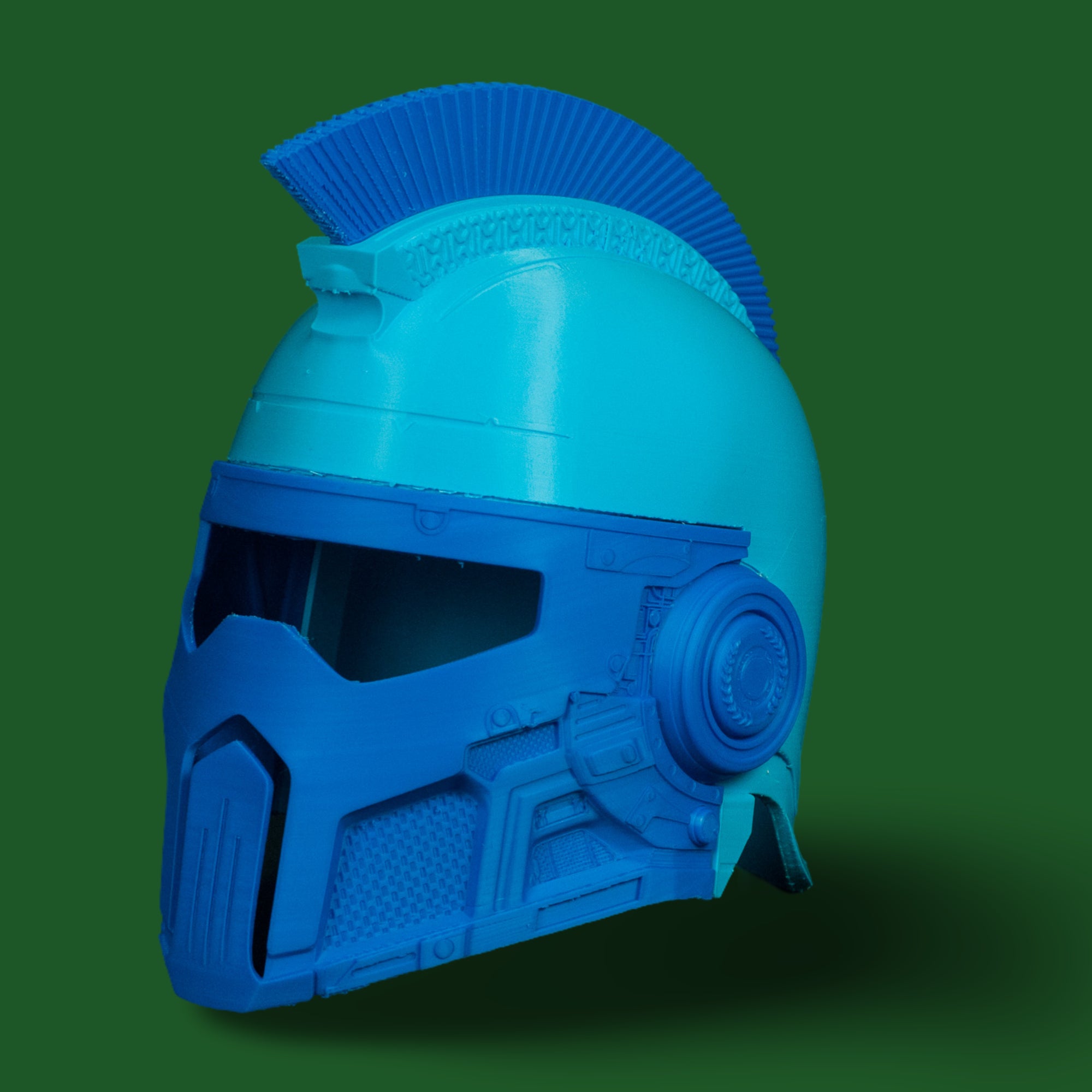 Roman Warrior Helmet Raw Kit 3D Print