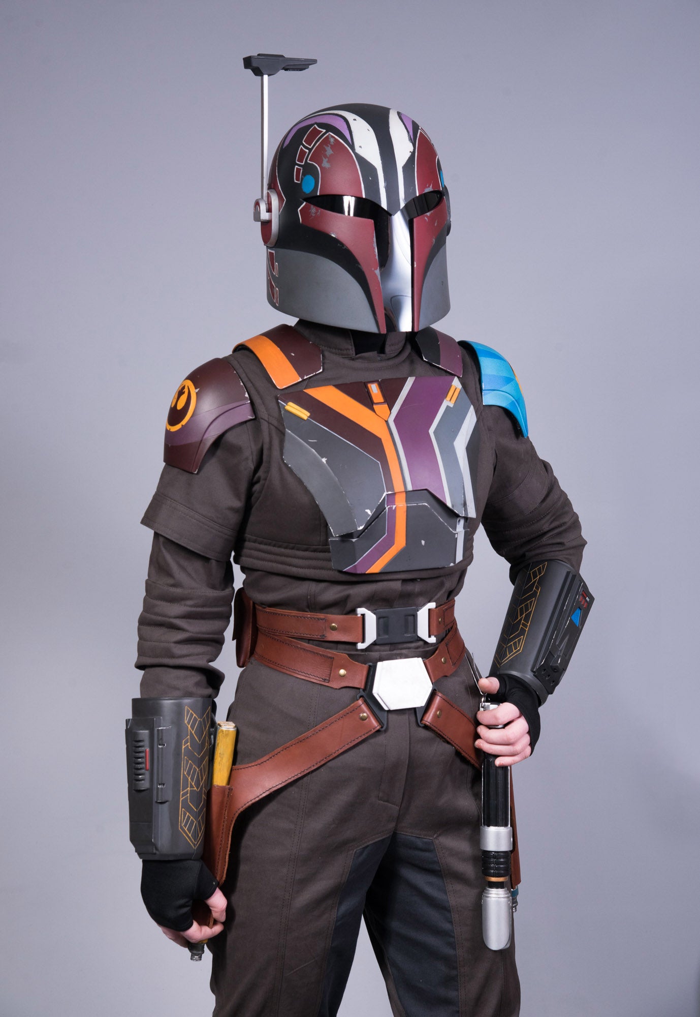 Sabine Wren Leather Set / 2 Belts with Holsters