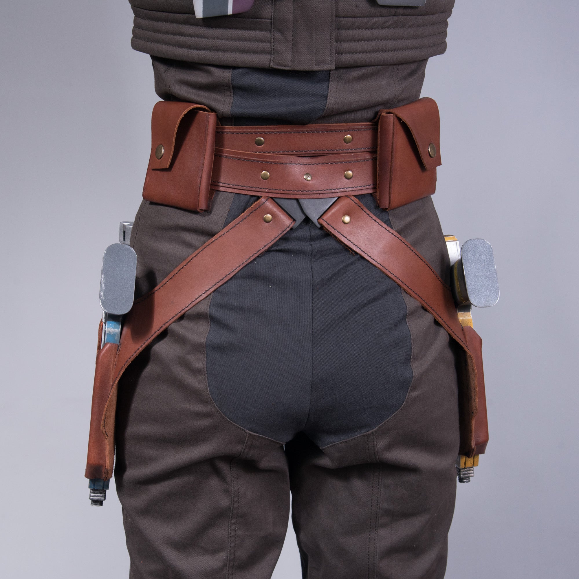 Sabine Wren Leather Set / 2 Belts with Holsters