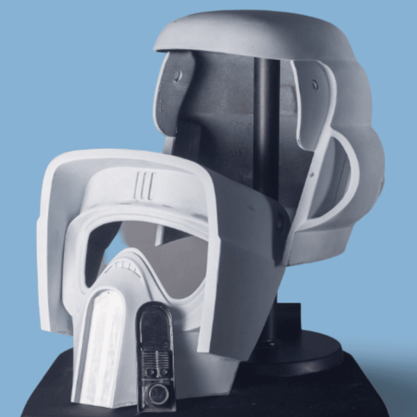 Scout Trooper Helmet Raw Kit 3D Print