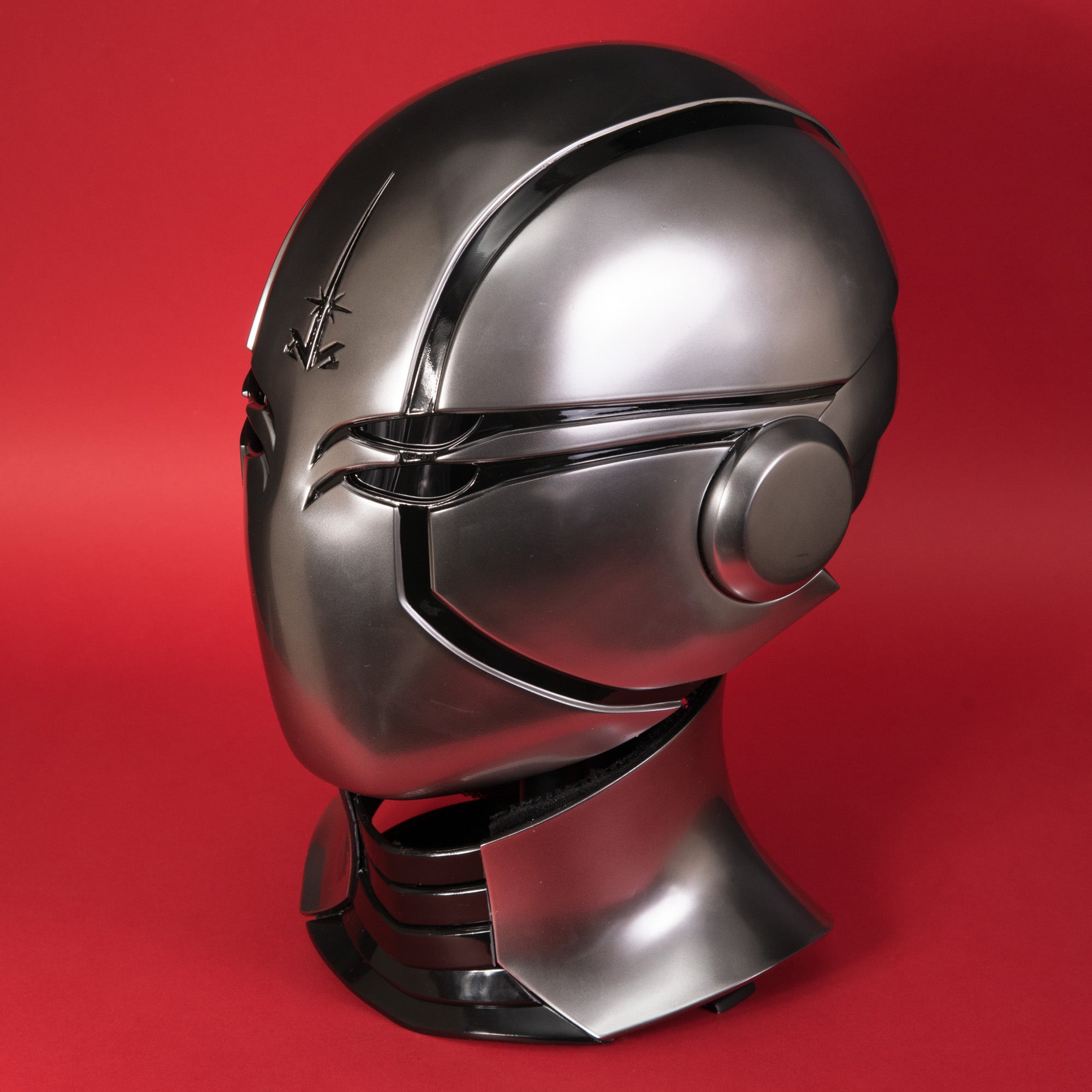 Steel Jedi Helmet-Mask with Neck | 3D Planet Props