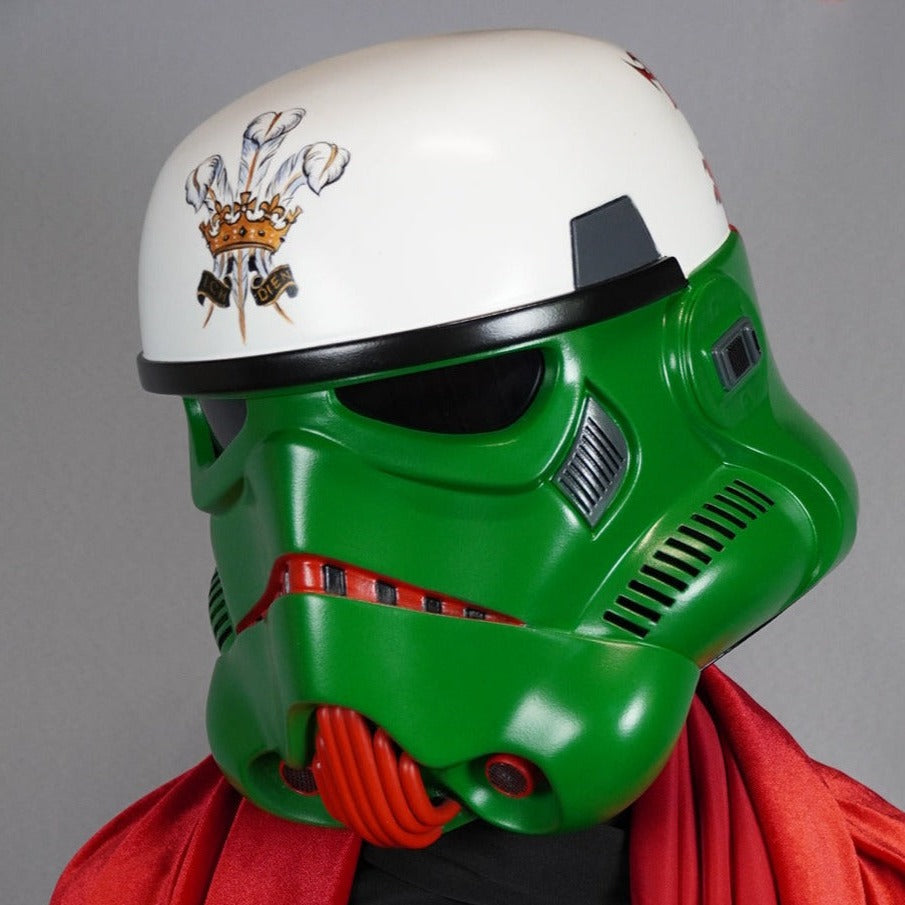 Customized Stormtrooper Helmet with Unique Design