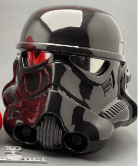 handmade stormtrooper helmet black