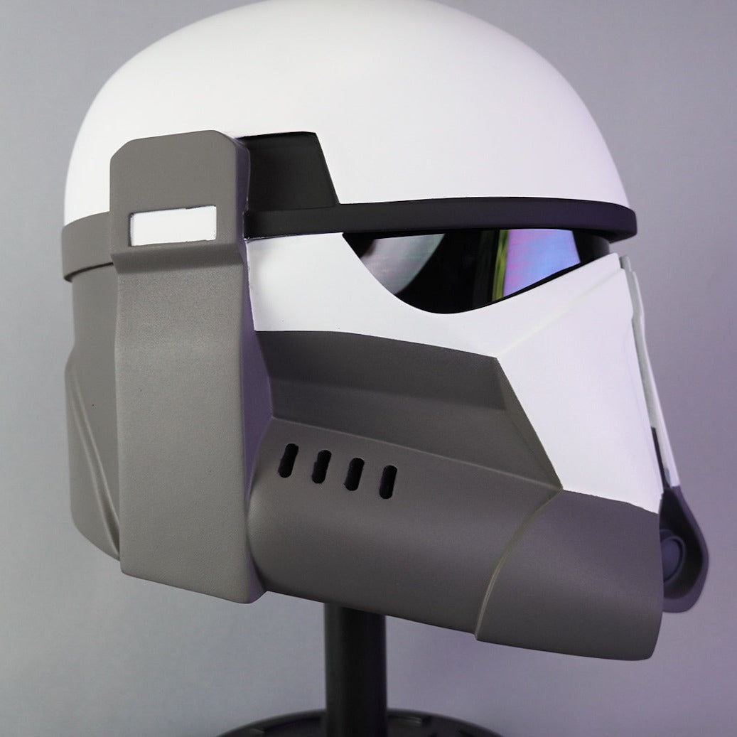 Super Trooper Helmet / Beskar StormTrooper Helmet