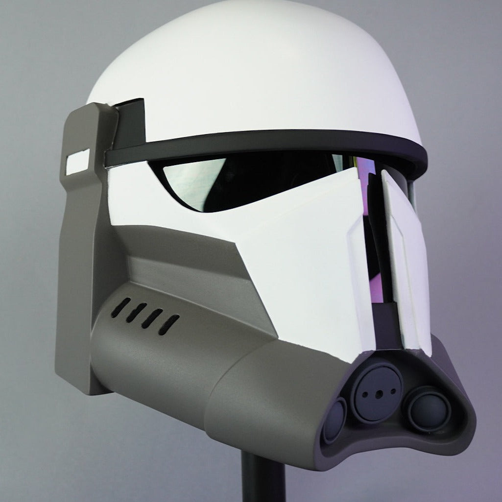 Super Trooper Helmet / Beskar StormTrooper Helmet