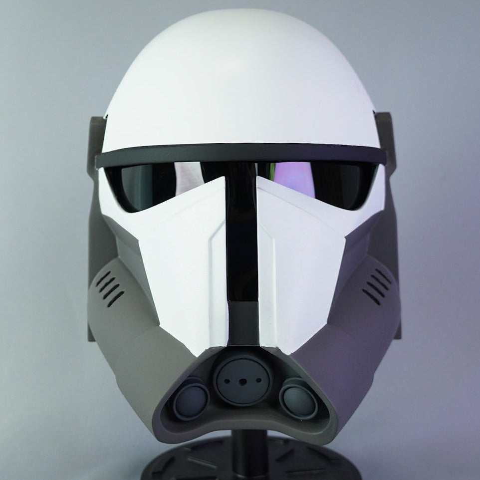 Super Trooper Helmet / Beskar StormTrooper Helmet