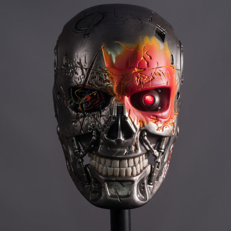 Terminator Skull Fire Helmet - 3d Planet Props