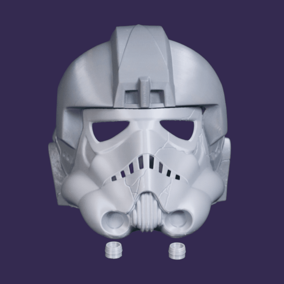 Thraun Pilot Helmet Raw Kit 3D Print