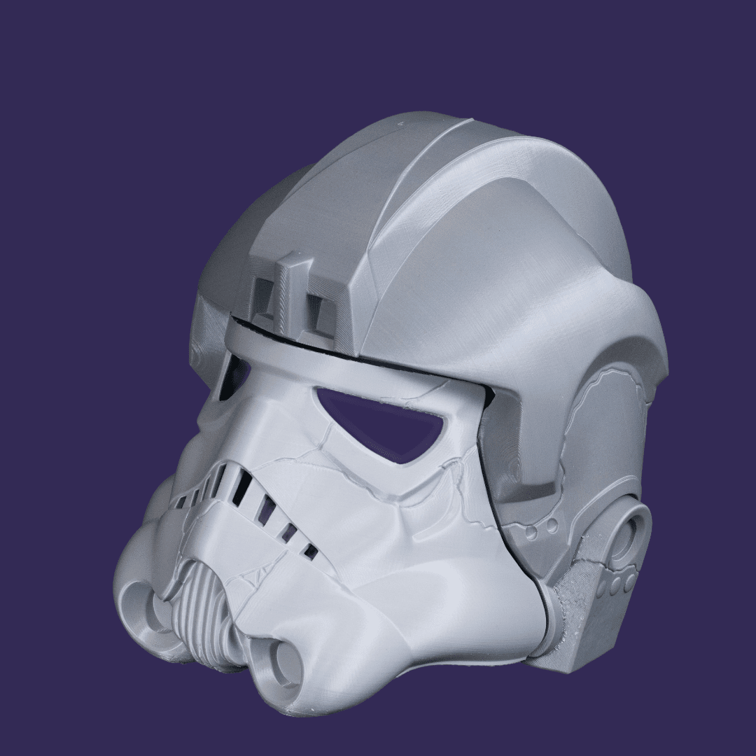 Thraun Pilot Helmet Raw Kit 3D Print