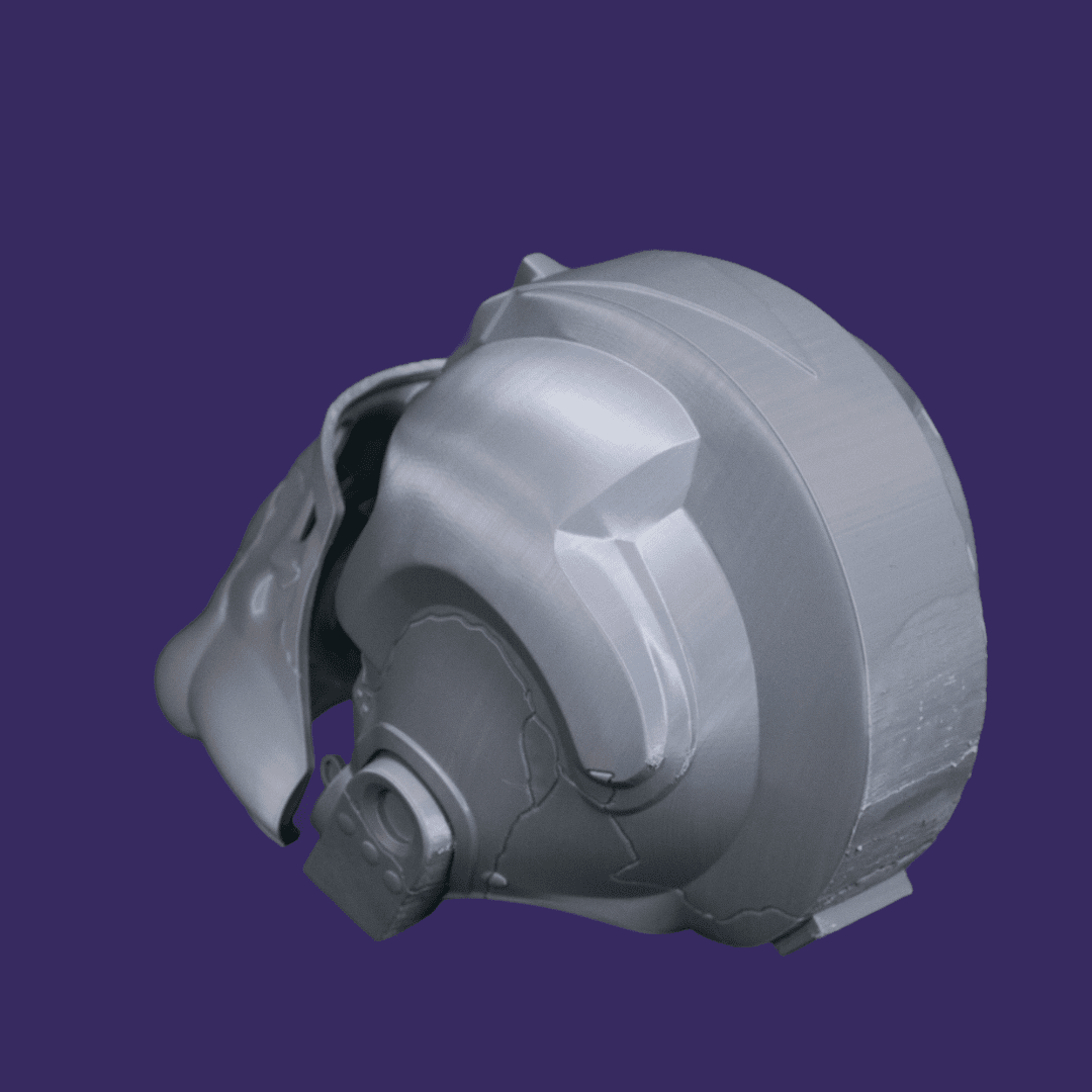 Thraun Pilot Helmet Raw Kit 3D Print