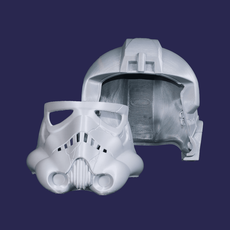 Thraun Pilot Helmet Raw Kit 3D Print