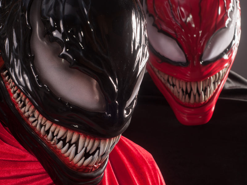 Cosplay STL Files Venom Spiderman Mask 3D Print Wearable