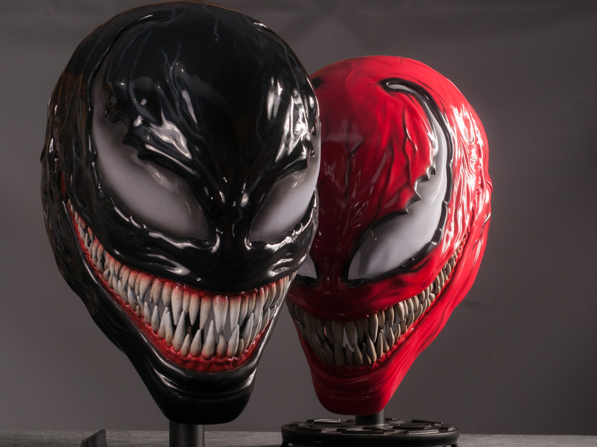 Venom Mask / Black Symbiote / Cosplay Helmet