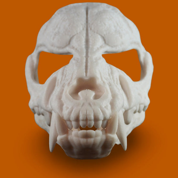 Wolf Skull Mask Raw Kit 3D Print