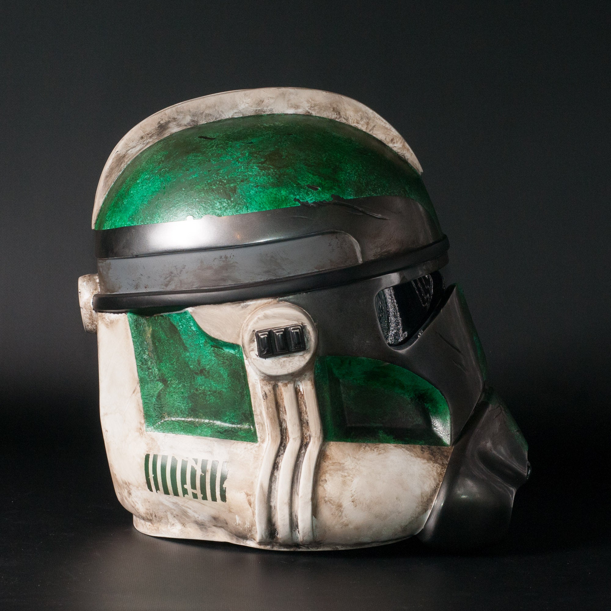 Custom Zombie Clone Trooper Helmet