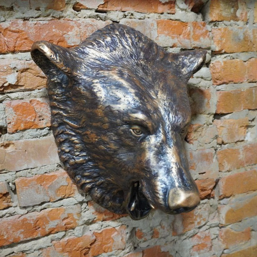 Bear Head Wall Decor