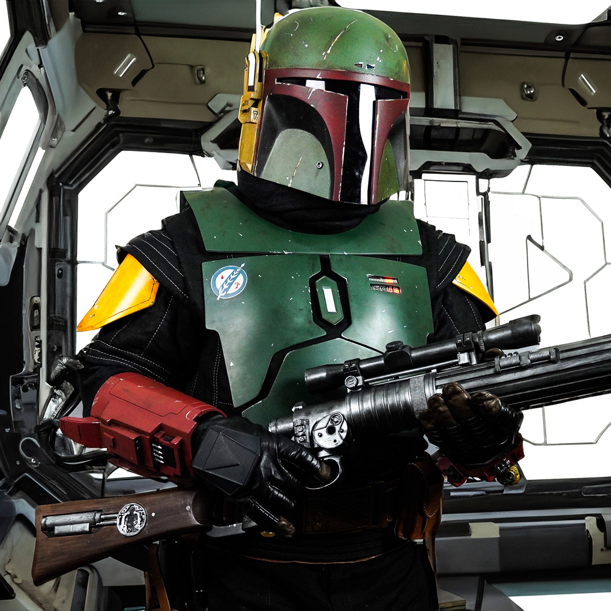 Boba Fett BOBF Full Cosplay Costume