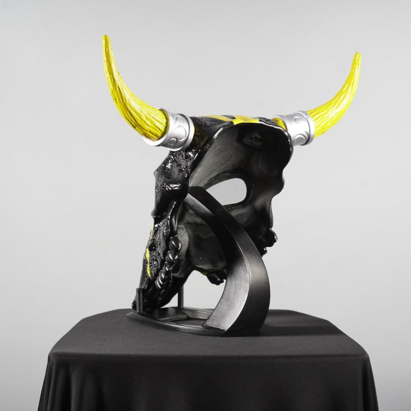 Bull Skull Mask / Rugged Western Style / 3D Printed Cosplay mask