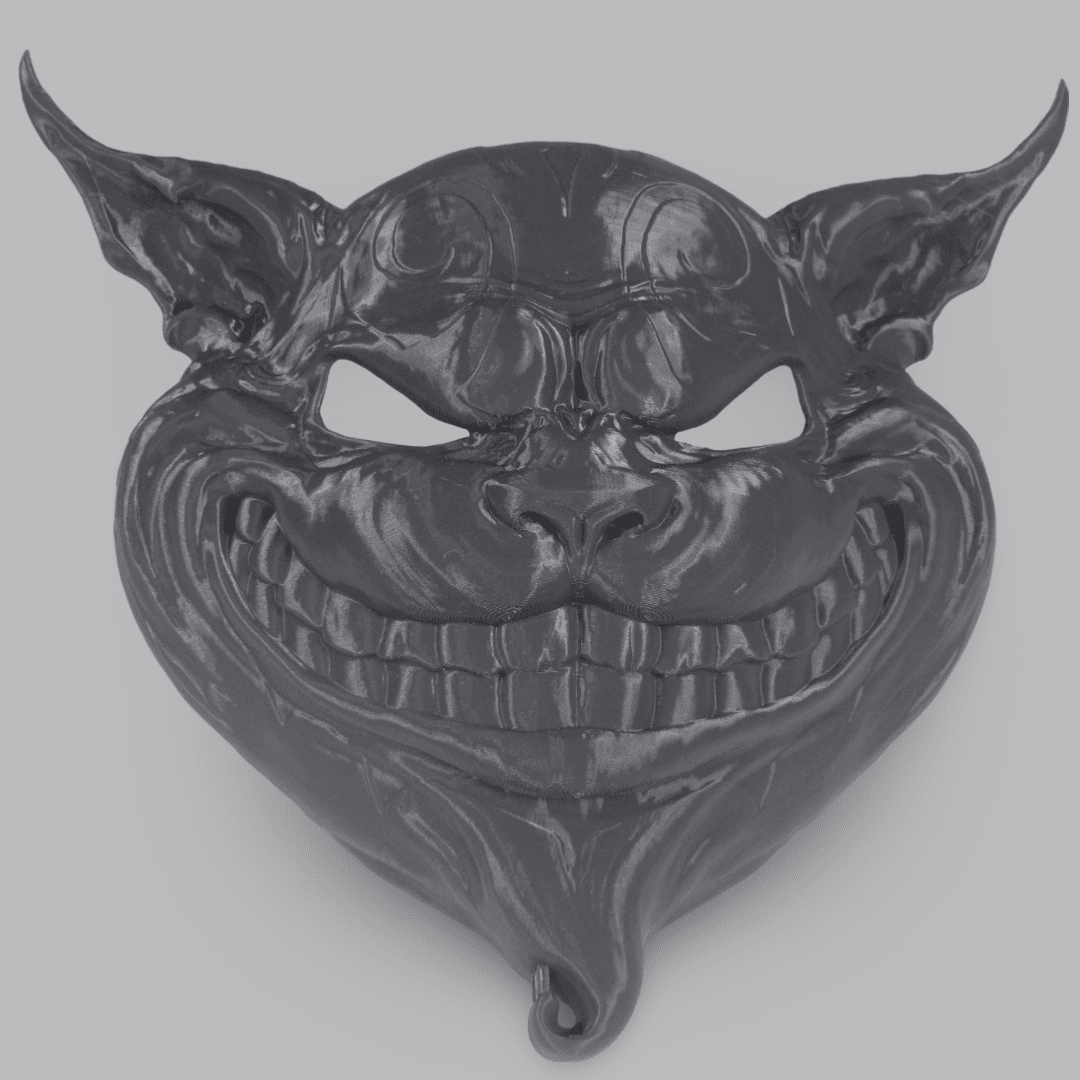 Cheshire Cat Mask Raw Kit 3D Print