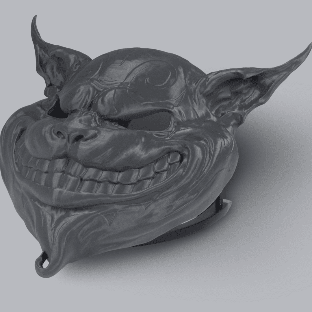 Cheshire Cat Mask Raw Kit 3D Print