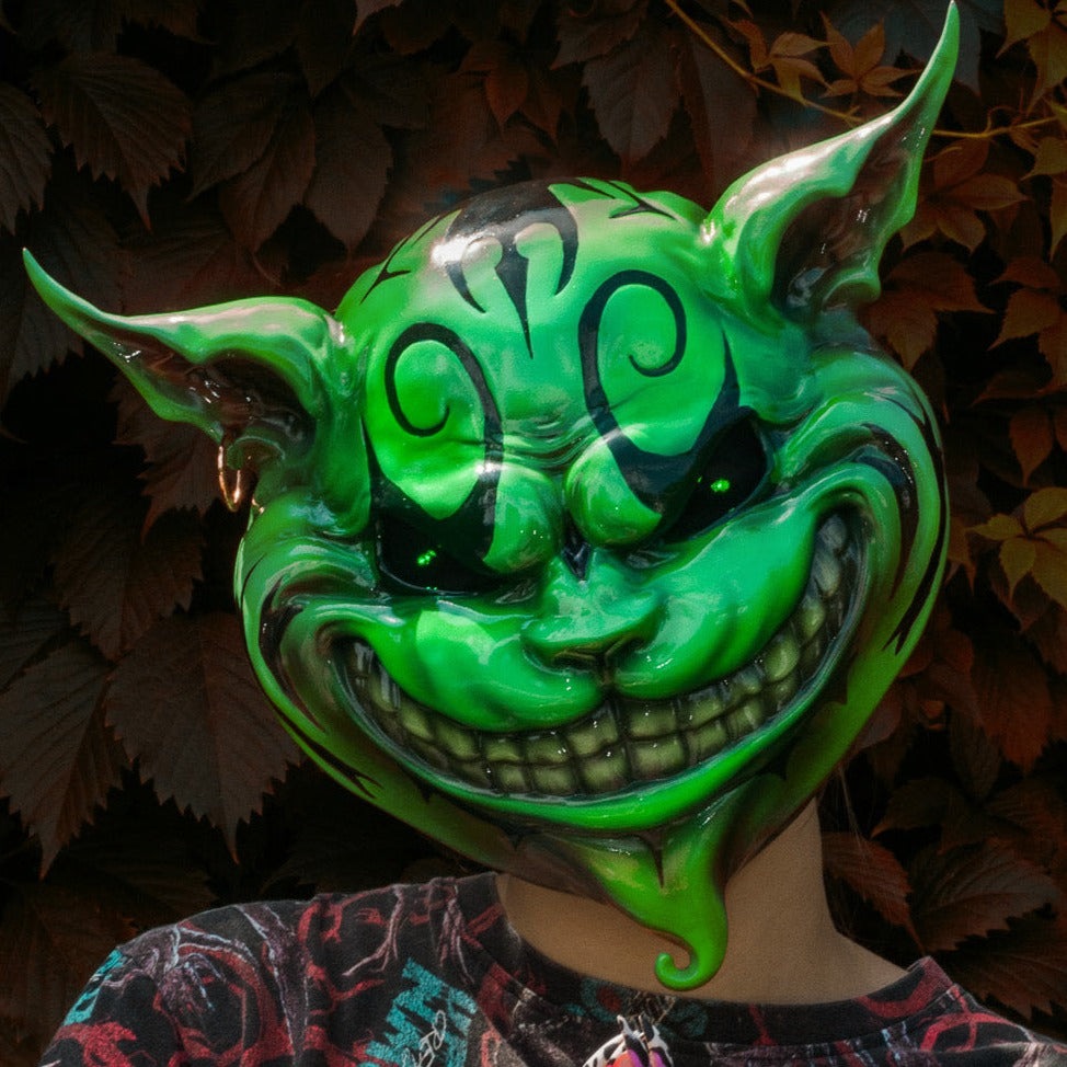 Cheshire Cat Mask Cat Mask with Green Light