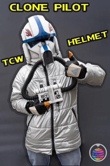 Clone Pilot Hawk Helmet TCW