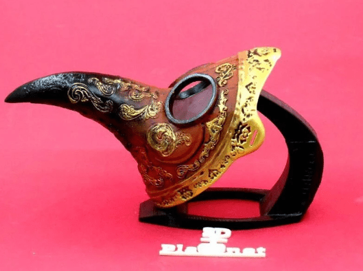 Plague Doctor Steampunk Mask - Hulf-mask with Unique Design