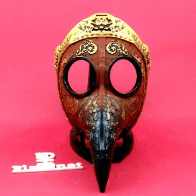 Plague Doctor Steampunk Mask - Hulf-mask with Unique Design