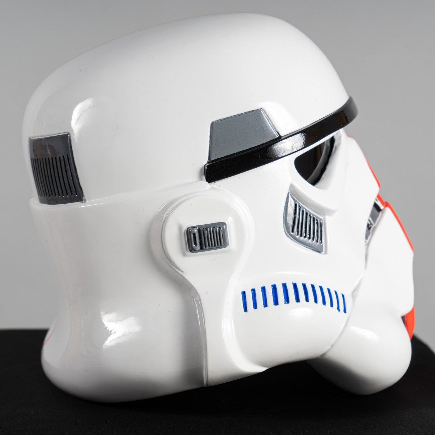 Stormtrooper Helmet White&Red / First Order Officer cosplay helmet