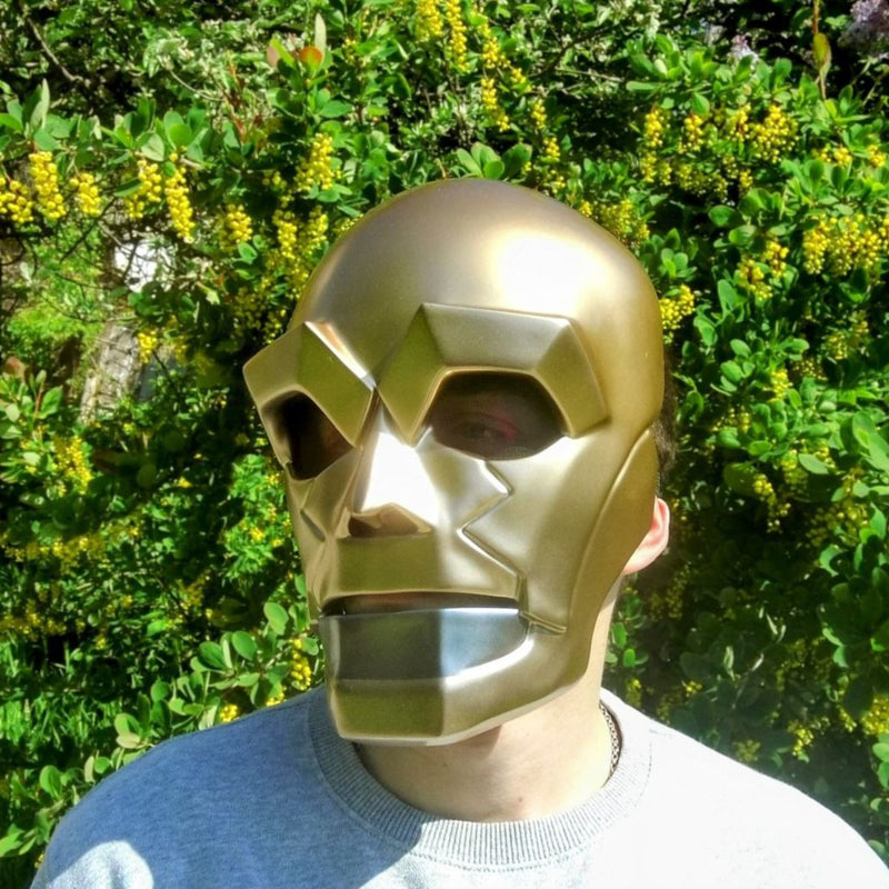 General Klytus mask / Gold Mask from Flash Gordon movie