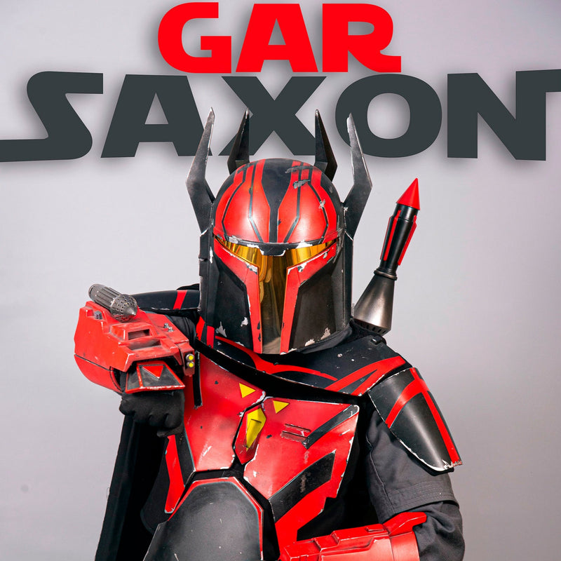 Gar Saxon Mando Commander Full Armor Cosplay Costume