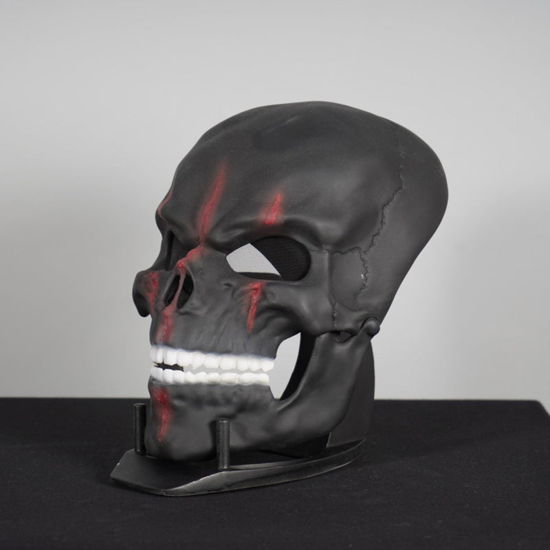 Human Skull Mask 2 / Scary mask with moving Jaw / Human Skull Collection