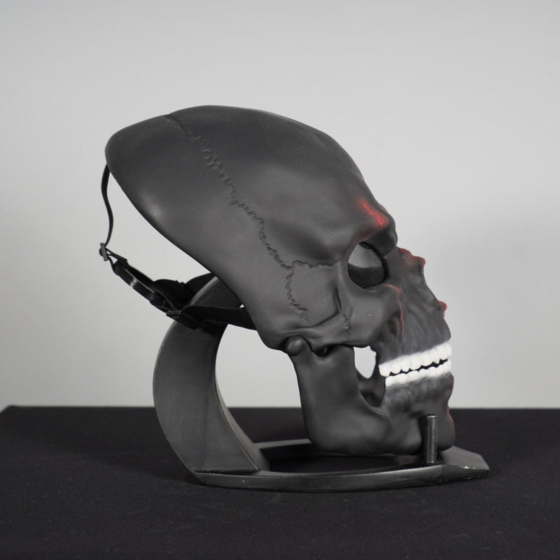 Human Skull Mask 2 / Scary mask with moving Jaw / Human Skull Collection