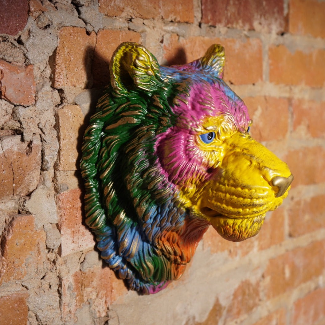 Lion Head Wall Decor