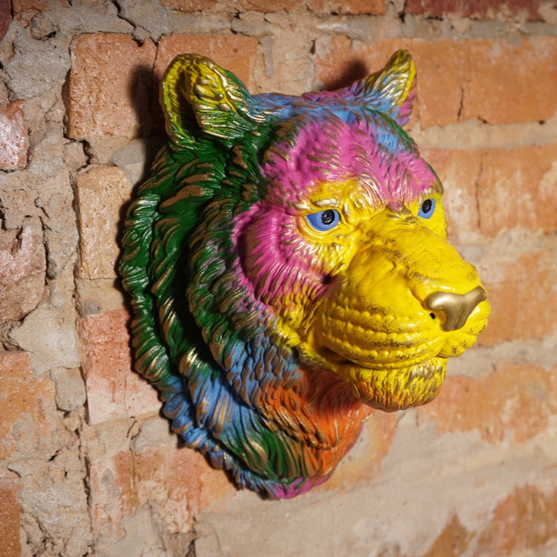Lion Head Wall Decor