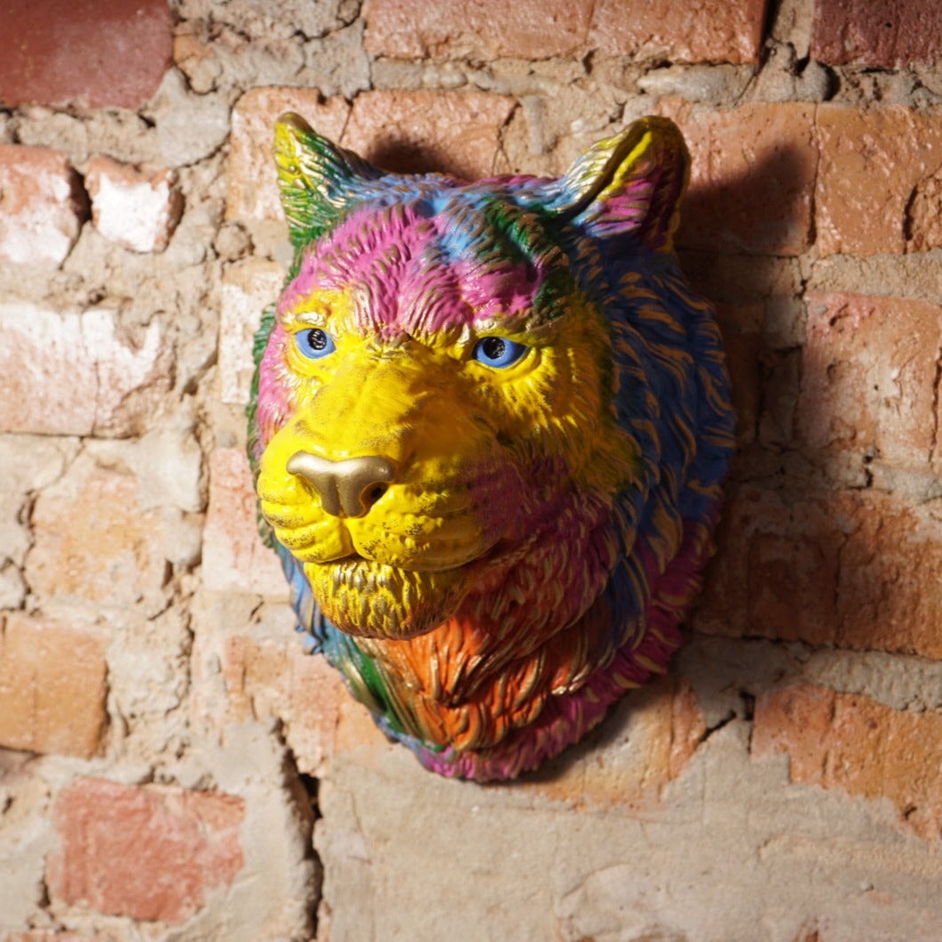 Lion Head Wall Decor