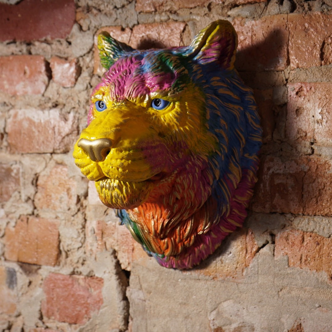 Lion Head Wall Decor