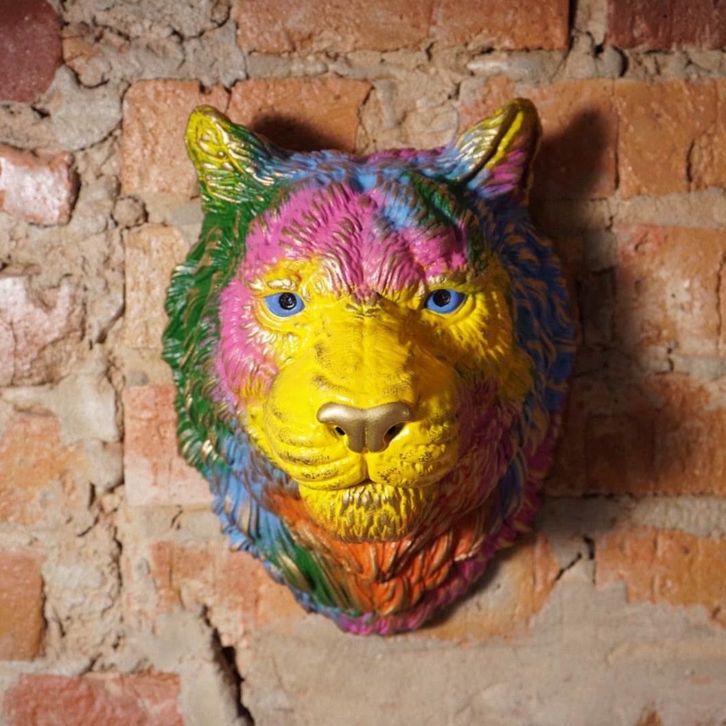 Lion Head Wall Decor