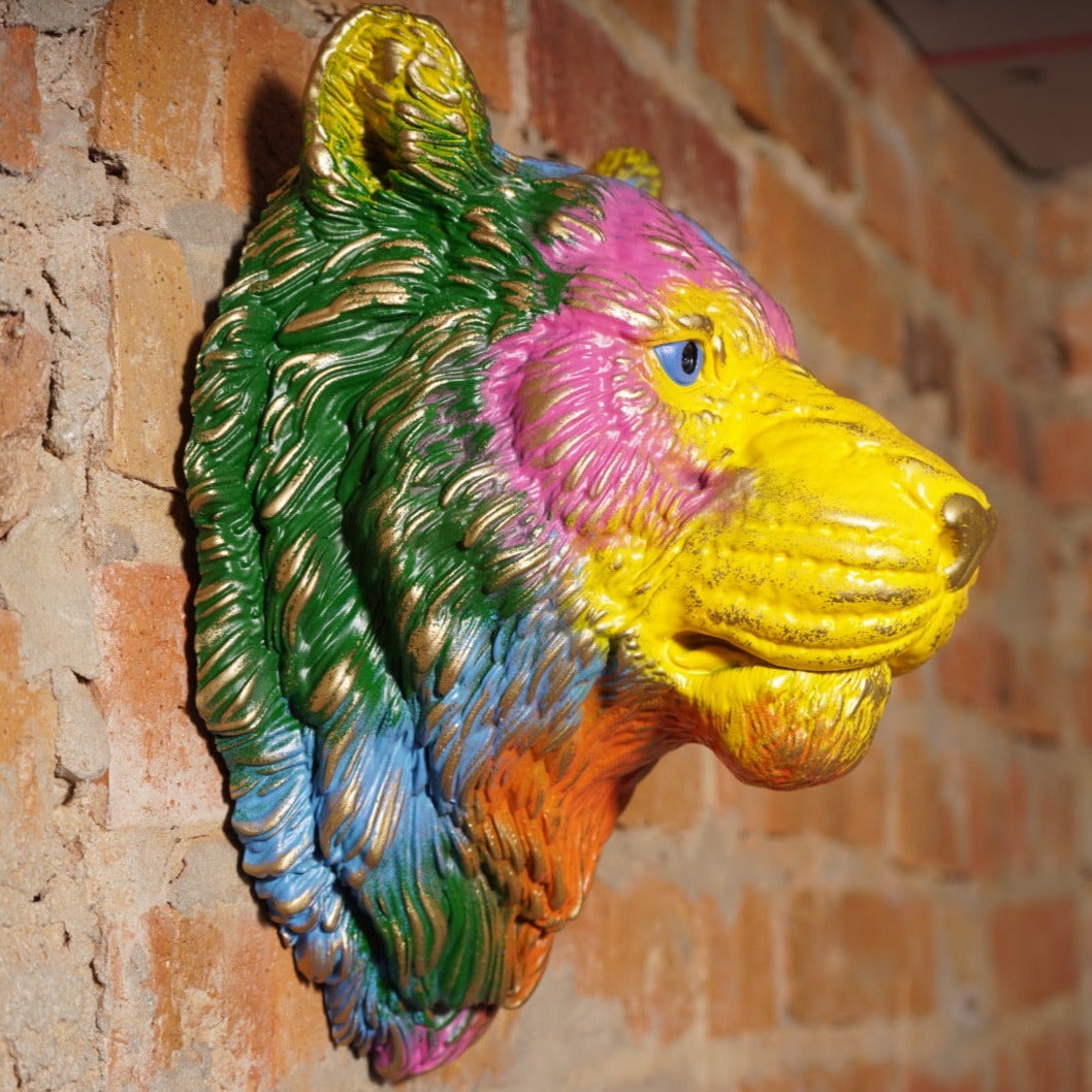 Lion Head Wall Decor