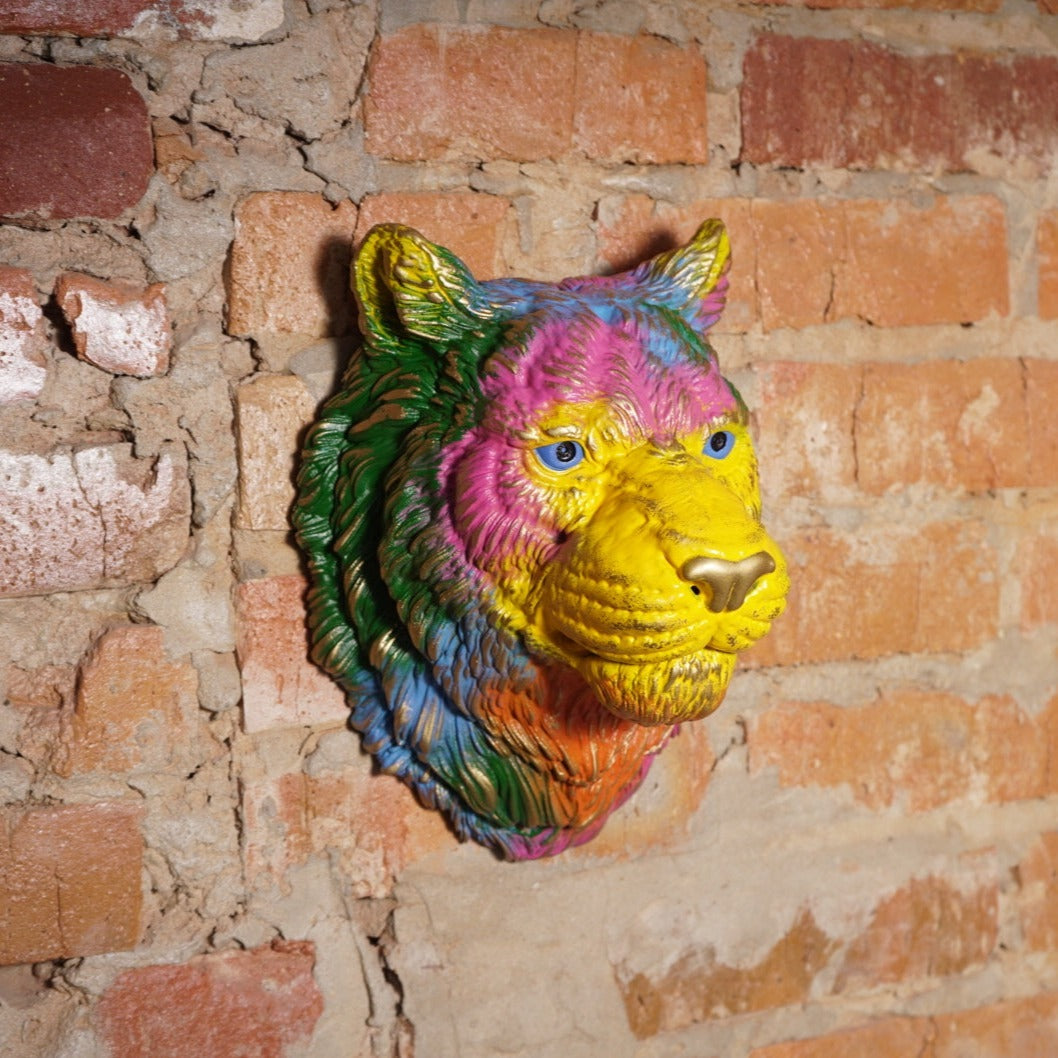 Lion Head Wall Decor